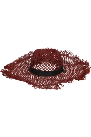 Catarzi Tilbehør, Dame, Brun, 52 CM, Uld, Stilfulde Hat Tilbehør