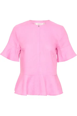 INWEAR Bluser & Skjorter, Dame, Lyserød, 3XL, Rigittaiw Skjorte Bluser Haze Melange