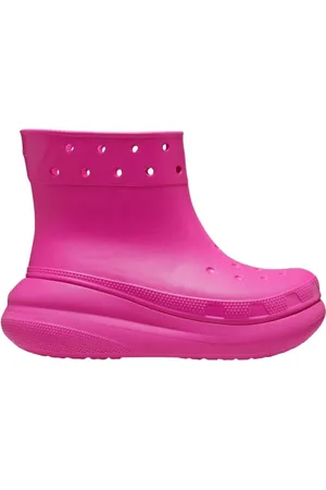 Crocs Sko, Dame, Lyserød, 37 EU, Uld, Støvler