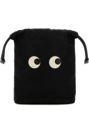 Anya Hindmarch Taske, Dame, Sort, ONE SIZE, Sort Econyl Pung Håndtasker