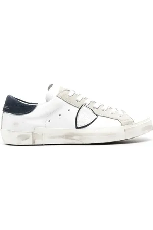 Philippe model Sko, Herre, Hvid, 42 EU, Uld, Stilfulde Sneakers til Mænd og Kvinder