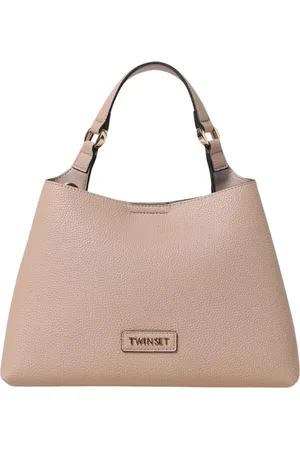 Twin-Set Taske, Dame, Lyserød, ONE SIZE, Uld, Elegant Nude Mini Håndtaske