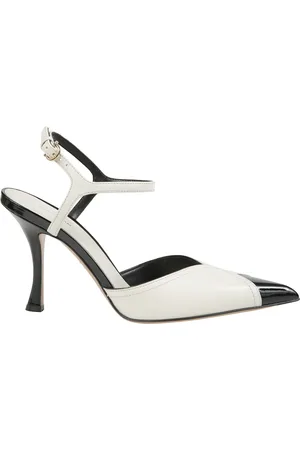 Salvatore Ferragamo Sko, Dame, , 37 1/2 EU, Uld, Elegante hælede sko med stilfulde detaljer