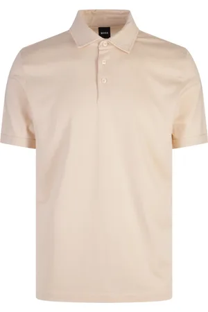 HUGO BOSS Top, Herre, Brun, 2XL, Bomuld, Brun Polo Skjorte Bomuld Piqué