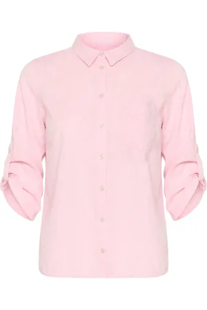 Part Two Bluser & Skjorter, Dame, Lyserød, M, Nectar Chambrey Skjortebluse