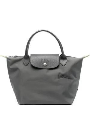 Longchamp Taske, Dame, Grå, ONE SIZE, Hamp, Small Le Pliage Green Tote Bag