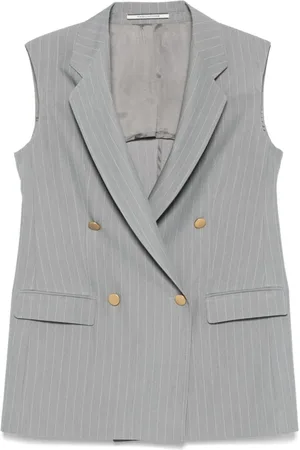 TAGLIATORE Jakke, Dame, Grå, XS, Dametøj Strik Grigio Ss25