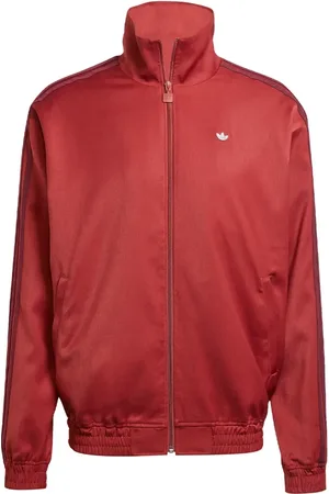 adidas Sweathshirts & Hoodies, Herre, Rød, XL, Bomuld, Firebird Track Top Scarlet Jakke