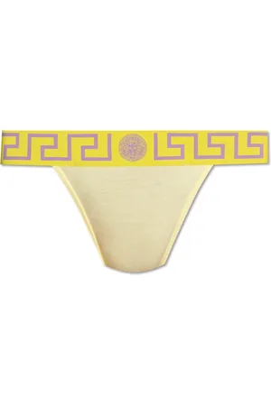 VERSACE Undertøj, Dame, Gul, M, Bomuld, Bomuldstanga