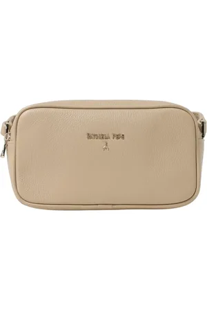 Patrizia Pepe Taske, Dame, , ONE SIZE, Læder, Sort Læder Clutch Taske