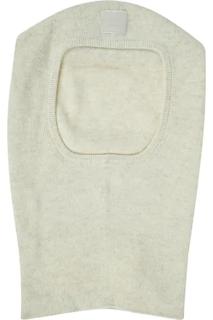 Acne Studios Tilbehør, Herre, , ONE SIZE, Uld, Ribbet uld beanie med logo patch