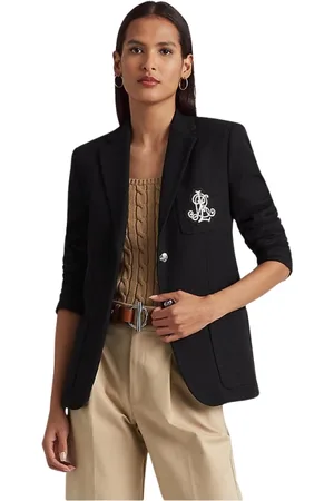 Ralph Lauren Jakke, Dame, Sort, XS, Uld, Sako