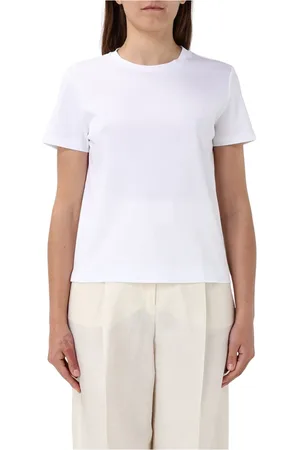 Max Mara Top, Dame, Hvid, M, Uld, Nerina T-shirt til et stilfuldt look