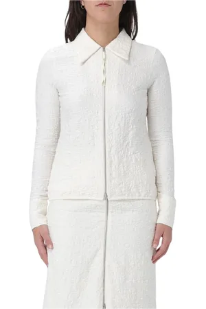 Jil Sander Jakke, Dame, , XS, Gul Fløde Skjorte Sæt