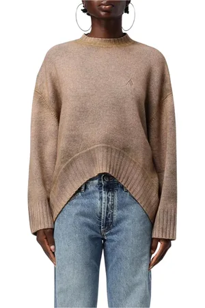 The Attico Strik, Dame, , XS, Cashmere, Farverig Cashmere Pullover Sweater