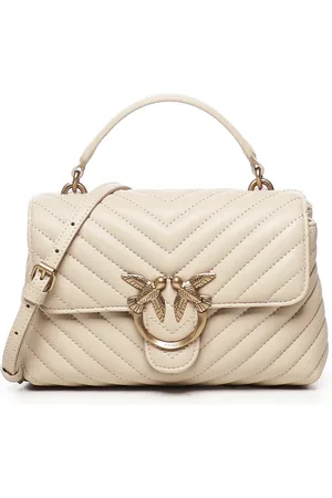 Pinko Taske, Dame, , ONE SIZE, Uld, Quiltet Lady Love taske i Cream