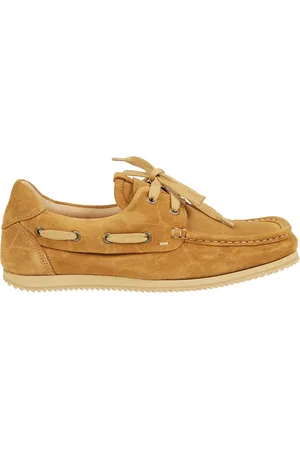 Jacquemus Sko, Dame, Brun, 41 EU, Suede, Bådesko i krokodilleskindssuede