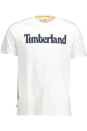 Timberland Top, Herre, Hvid, M, Bomuld, Bomuld Print T-Shirt