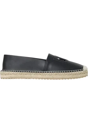 Dolce & Gabbana Sko, Herre, Sort, 41 EU, Uld, Sort Slip-On Espadriller