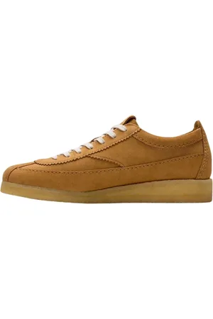 Clarks Sko, Herre, Brun, 42 EU, Læder, Casual Sneakers