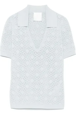 Givenchy Strik, Dame, Blå, M, Uld, Stilfuld Top til Kvinder