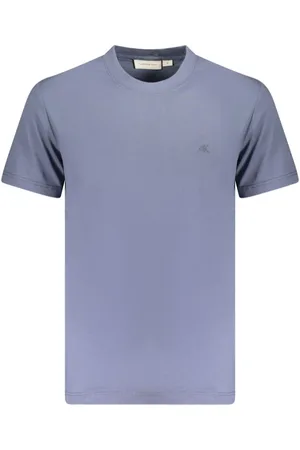 Calvin Klein Top, Herre, Blå, M, Bomuld, Blå Bomuld Herre T-Shirt