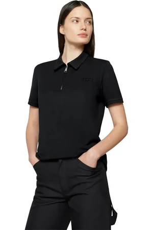 add Top, Dame, Sort, XL, Bomuld, Polo