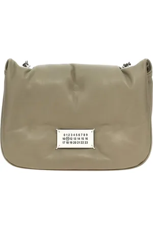 Maison Margiela Taske, Dame, , ONE SIZE, Uld, Elegant Grå Skuldertaske