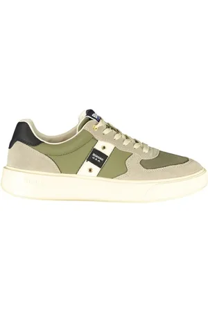 Blauer Sko, Herre, Grøn, 42 EU, Læder, Grøn Læder Herre Sneaker