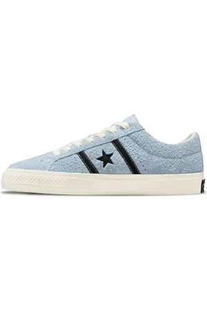 Converse Sko, Herre, Blå, 46 EU, Uld, Retro stil skate-inspirerede sneakers