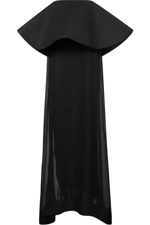 Jacquemus Kjole, Dame, Sort, 2XS, Elegant Vela Kjole