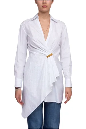 Elisabetta Franchi Kjole, Dame, Hvid, M, Hvid Ultramarin Kvinders Kjole