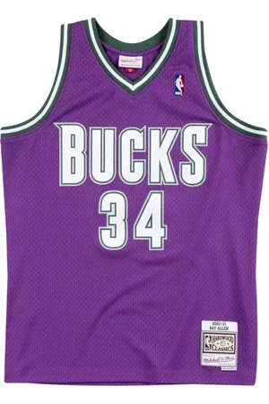 Mitchell & Ness Sport, Herre, Lilla, XL, NBA Basketball T-shirt