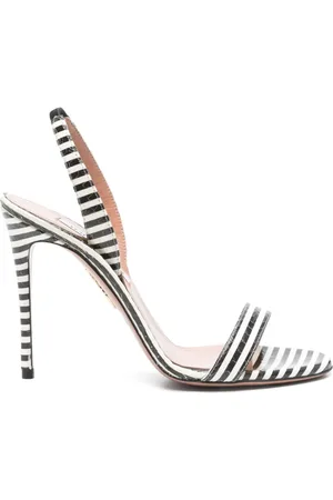 Aquazzura Sko, Dame, Sort, 37 1/2 EU, Sorte Sandaler til Kvinder