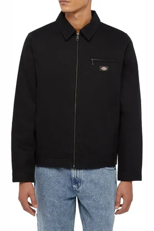 Dickies Jakke, Herre, Sort, M, Bomuld, Sort Lærred Malerjakke