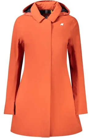 K-Way Jakke, Dame, Rød, S, Polyester, Rød Polyester Trench Coat
