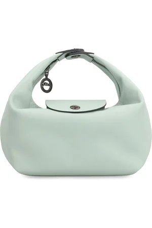 Longchamp Taske, Dame, Grøn, ONE SIZE, Læder, Xtra XS Læderhåndtaske med Klap