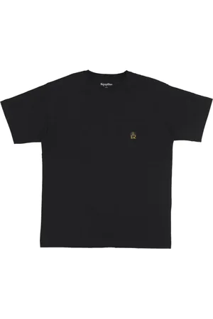 RefrigiWear Top, Herre, Sort, XL, Bomuld, Sort Tee med Lomme Regular Fit