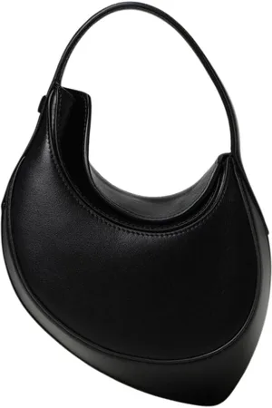 MUGLER Taske, Dame, Sort, ONE SIZE, Uld, Sort læder skuldertaske