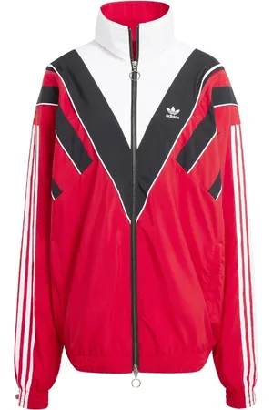 adidas Sweathshirts & Hoodies, Dame, Rød, S, Rasant Cut Line Track Top