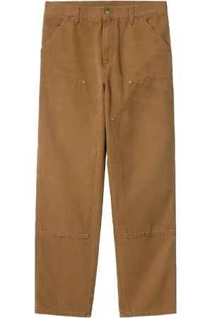 Carhartt Bukser, Herre, Brun, W34 L34, Dobbelt Knæ Arbejdsbukser