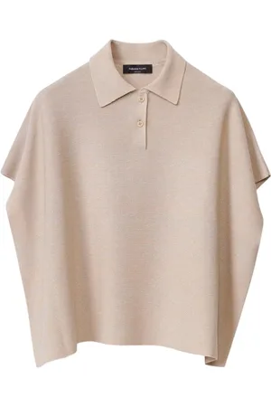 Fabiana Filippi Top, Dame, , M, Sand Knit Polo Sæt