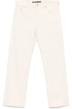 Jil Sander Jeans, Herre, , W32, Bomuld, Hvide Jeans til Mænd