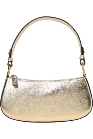 Coccinelle Taske, Dame, Gul, ONE SIZE, Uld, Guld Metallic Clutch Taske
