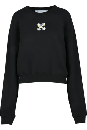 OFF-WHITE Sweathshirts & Hoodies, Dame, Sort, S, Bomuld, Skjorte