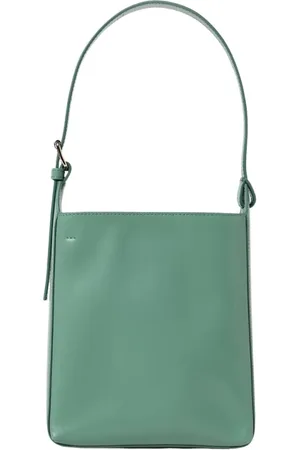 A.P.C. Taske, Dame, Grøn, ONE SIZE, Uld, Grøn læder skuldertaske