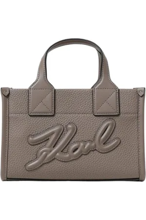 Karl Lagerfeld Taske, Dame, Grå, ONE SIZE, Ikonik Mini Tote