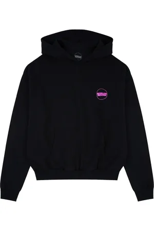 BOILER ROOM Sweathshirts & Hoodies, Herre, Sort, L, Bomuld, Core Hood Pink Sweatshirt