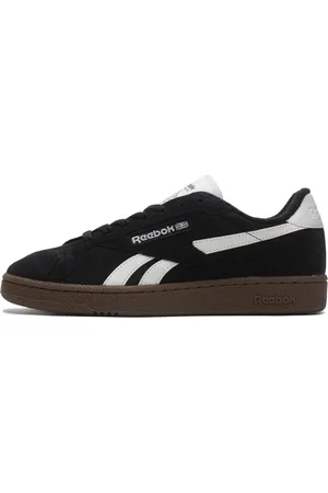 Reebok Sko, unisex, Sort, 45 1/2 EU, Uld, Club C Grounds Sneakers