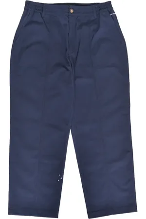 Pop Trading Company Bukser, Herre, Blå, L, Militær Overpant